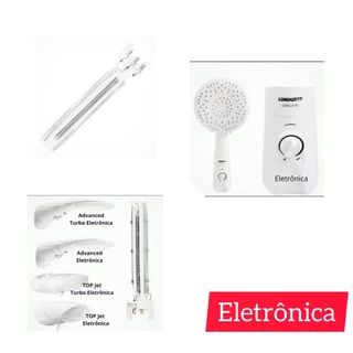 Resistência Ducha Advanced E Top Jet Eletrônica 7500w 220v Similar Lorenzetti