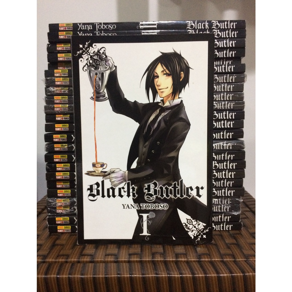 Black Butler, Kuroshitsuji, vol 1 ao 24, Yana Toboso, novos, semi novos e lacrados, desapego literário