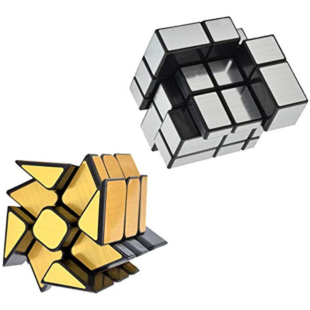 Cubo Mágico 4x4x4 Mirror Blocks Solução Dupla