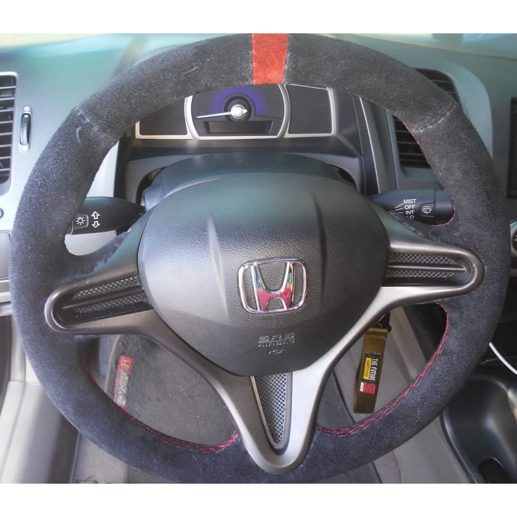 capa de volante do new civic no camurça