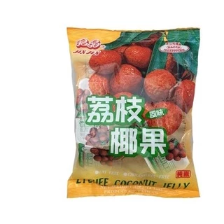 GELATINAS SABOR LICHIA 400 grs FRUTAS COM COCO FRUIT COCONUT JELLY – pacote