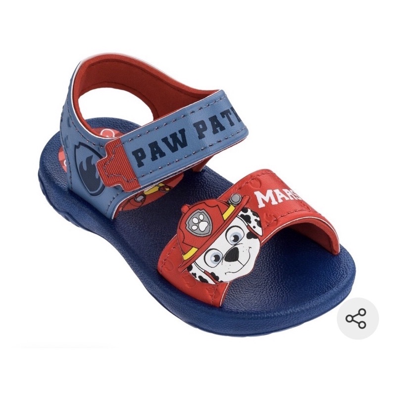 Sandalia infantil masculina patrulha hot sale canina