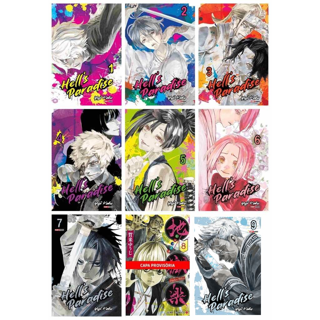 Mangá Hell’s Paradise (Novo - Lacrado)