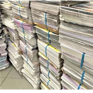 5kg/ 7,5kg/ 10kg JORNAL NOVO LIMPO S/ USO TAM 56 x 32cm DIR. IND. GRÁFICA, PET, Embrulho, Artesanato