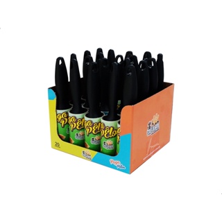 Kit Pega Pelo Rolo Adesivo Fiapos 20 fitas Refil Savana 20un