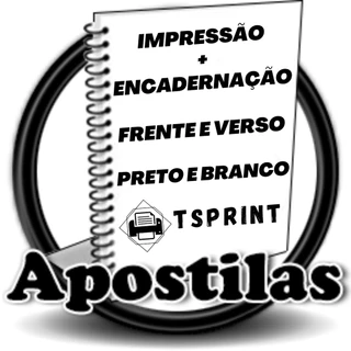 Impressão de Apostilas com Até 500 páginas + 1 Encadernação