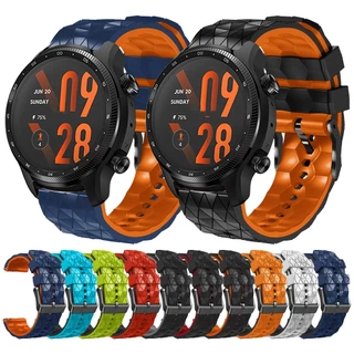 Pulseira De Silicone De Substituição Para TicWatch Pro 3 Ultra GPS/LTE Smartwatch Relógio Inteligente GTX Acessórios