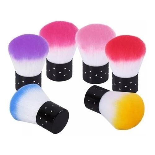 Mini Espanador Pincel Unhas Fibra Acrigel Porcelana Oferta