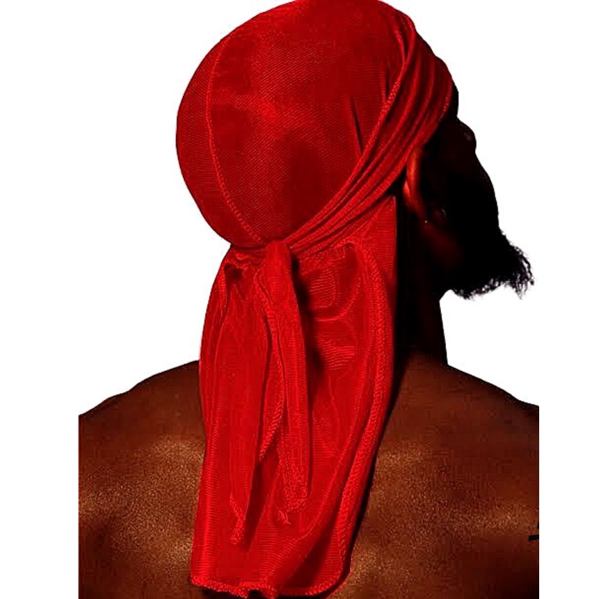 Durag Touca bandana waves dread rapper Durags Lenço Unissex Antifrizz