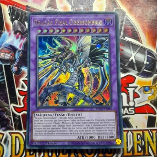 Dragão Final Cibersombrio - Ultra Raro Foil - Original - Yu-gi-oh / Yugioh