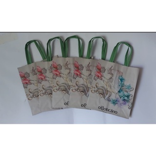 COMBO COM 5 UNIDADES,  SACOLAS PP FLORIDA  OBOTICARIO