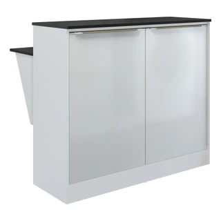 Bancada/Mesa de Cozinha Multimóveis Mariah 2 Portas FG5484 Branca