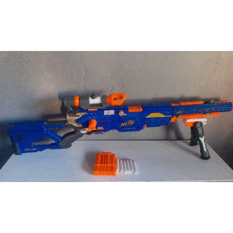 Preços baixos em NERF Nerf Longstrike CS-6 Pistolas de Dardos e