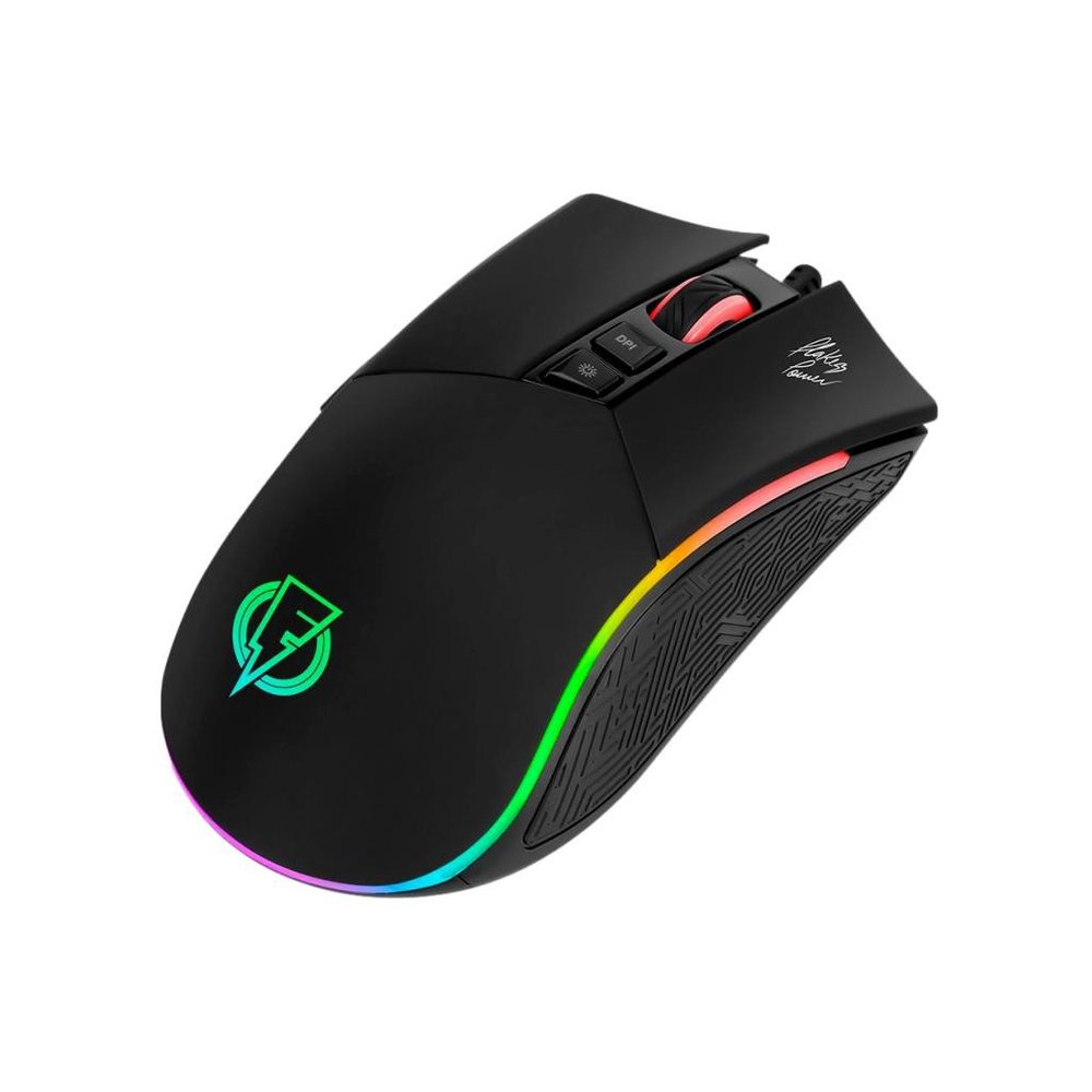 Mouse Gamer Epic Flakes Power Led Rgb 4800dpi Flkm001 | Shopee Brasil