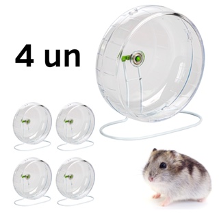 Kit Quatro Roda para Hamster Premium Grande Silenciosa 19 cm Atacado