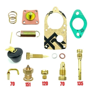 Kit Juntas Gicles Fusca Kombi 1600 Carburador Solex 30Pic