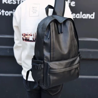 Mochila De Couro Usb