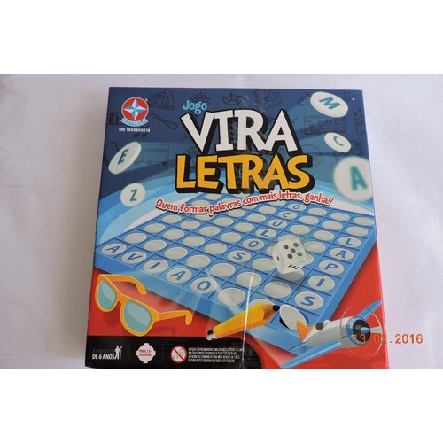 Jogo Vira Letras - Estrela - Estrela