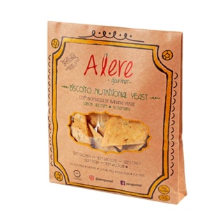 Biscoito Nutritional Yeast com Alecrim Alere Gourmet Alere 70g