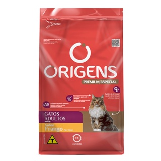 Ração Origens Gatos Adultos Frango - 1kg