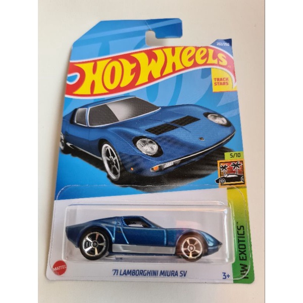 Carrinho Hot Wheels - '71 Lamborghini Miura SV - Mattel - Casa Joka