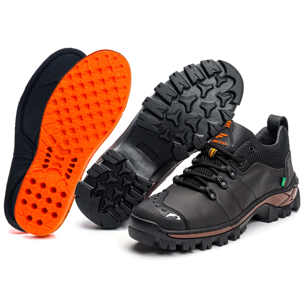 Bota Adventure Masculina Para Eletricista Mecânico Confortável