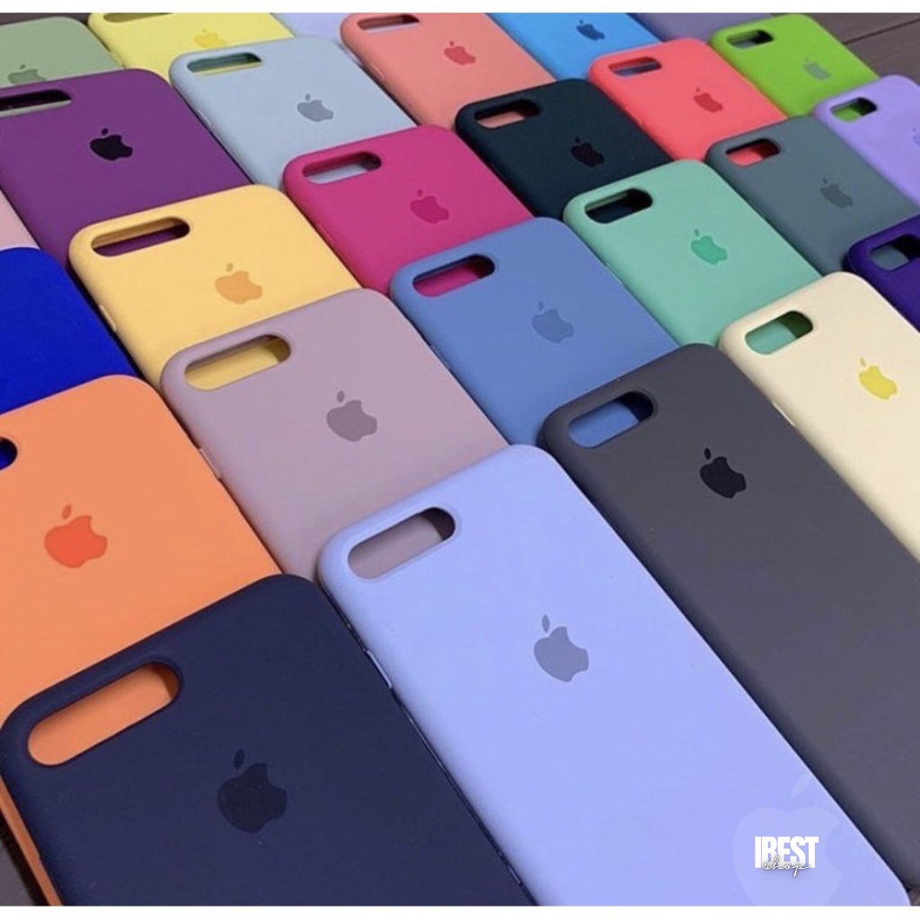 Capinha Case Para iPhone 7 Plus / 8 Plus Aveludada De Silicone Premium ...