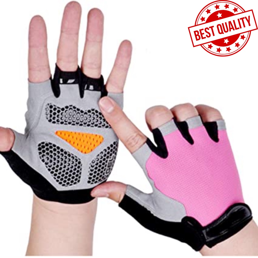 luva para crossfit gel luva academia feminina rosa treino musculação ...