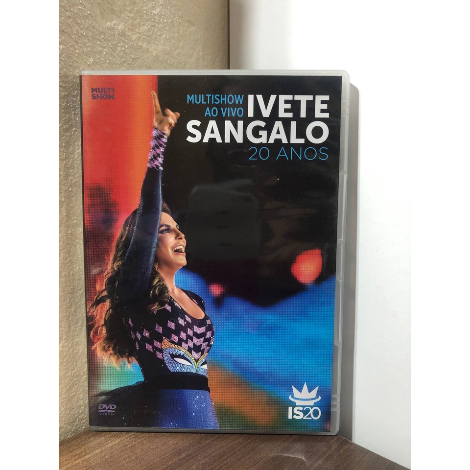 DVD Ivete Sangalo - Multishow Ao Vivo 20 Anos | Shopee Brasil