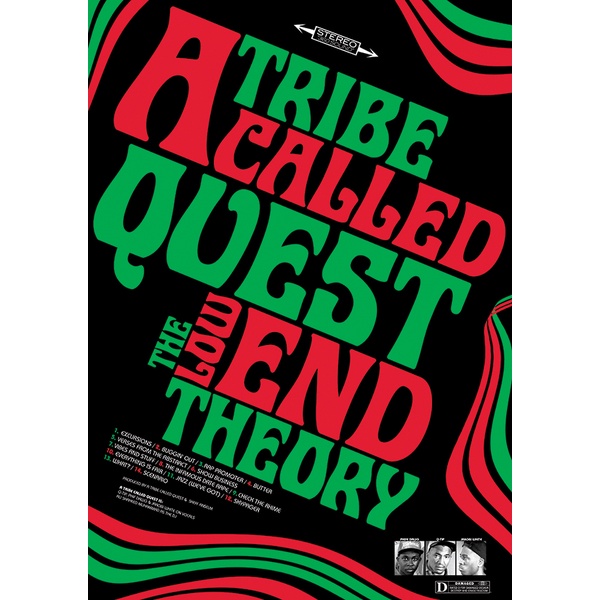 Poster A Tribe Called Quest - The Low End Theory / Tamanho A3