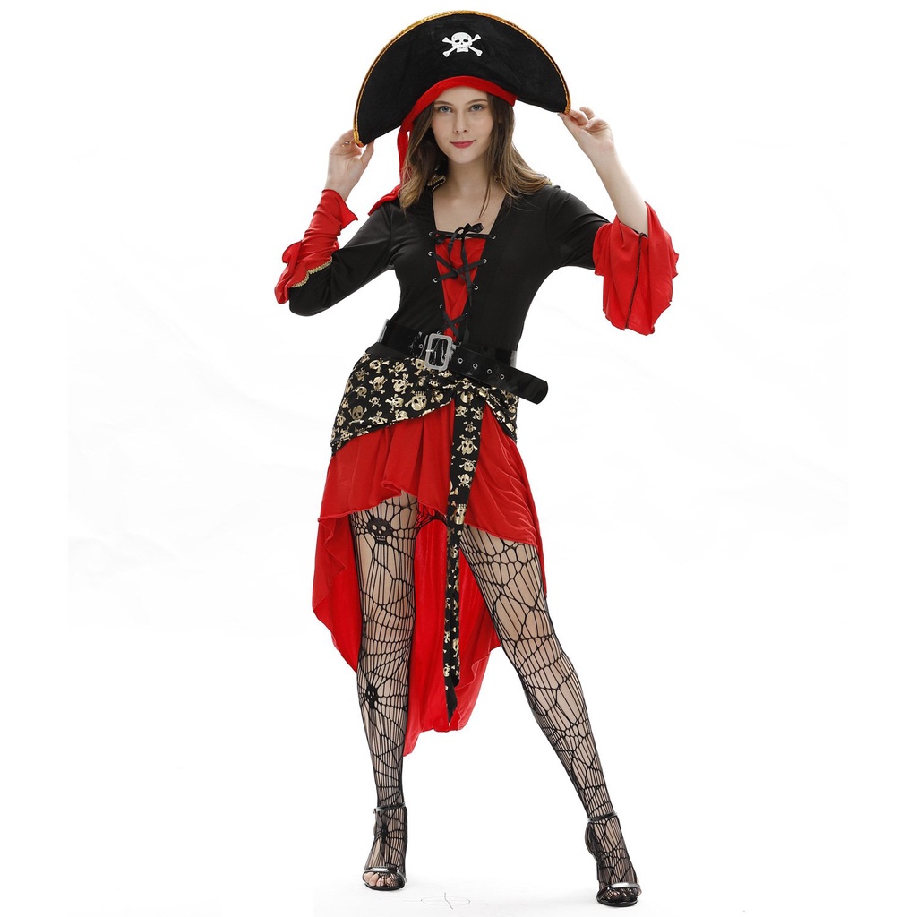Em promoção! Halloween Homens De Uniforme Sexy Fantasia De Pirata