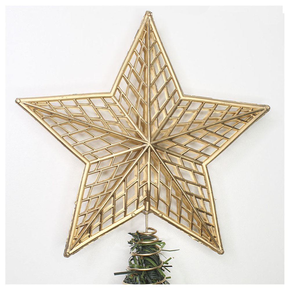 Árvore Natal Decorada Nº20 150cm Dourada - 1 un - Kasa