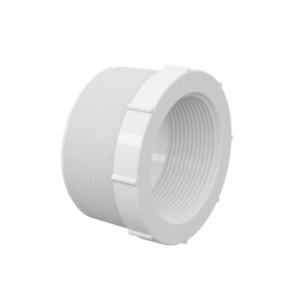 Bucha reducao roscavel 50MM X 32MM branco PLASTILIT