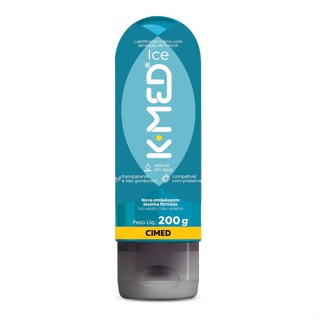Gel Lubrificante Íntimo K-Med Ice 200g