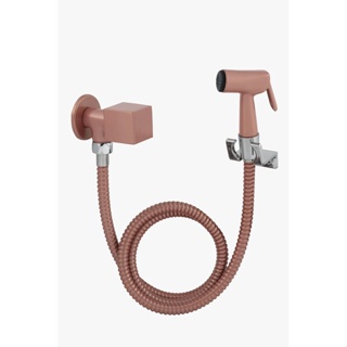 Ducha Higienica Rose Gold para Banheiro Lavabo 1/4 de Volta