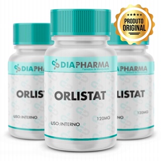kit 3 potes orlistate 120mg (180 caps)