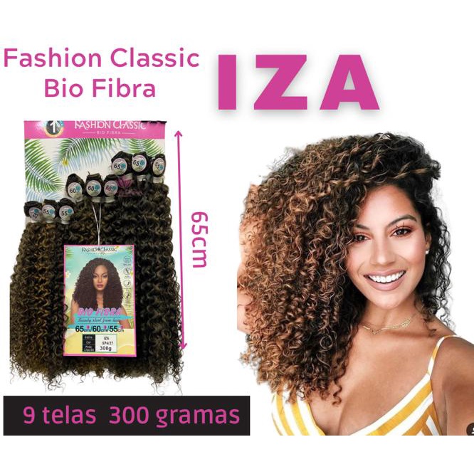 CABELO ORGÂNICO BIO FIBRA-FASHION CLASSIC- IZA 300G – Valentina Hair