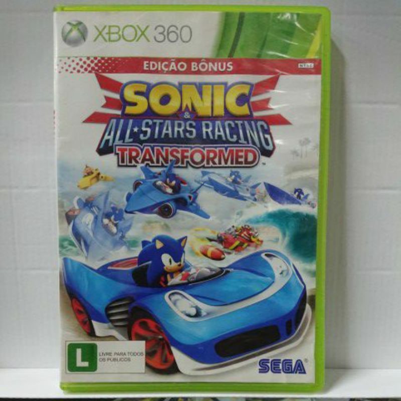 Sonic & All-Stars Racing Transformed Sega Jeux Xbox 360 Edition UK PAL