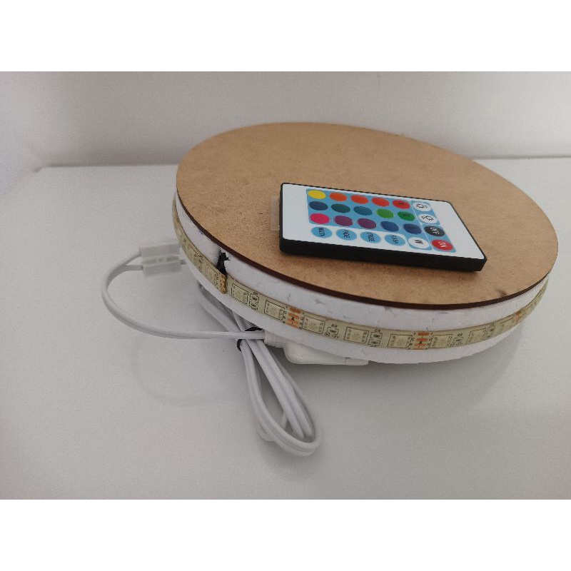 kit de disco de led RGB, 15cm, 20cm | Shopee Brasil