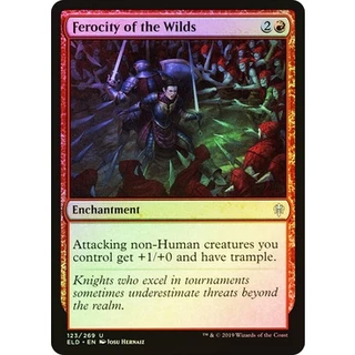 Ferocidade das Terras Selvagens (FOIL) - Magic The Gathering