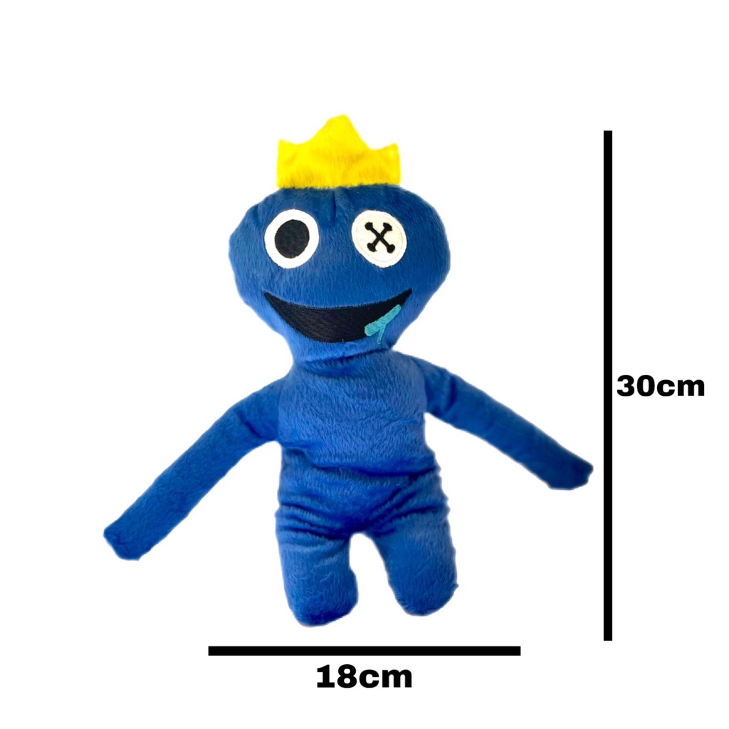 Boneco Blue Babão Rainbow Jogos Roblox Pelúcia Para Crianças - Lary Baby -  Bonecos - Magazine Luiza