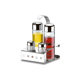 Galheteiro Brinox Parma 5 Peças Aço Inox