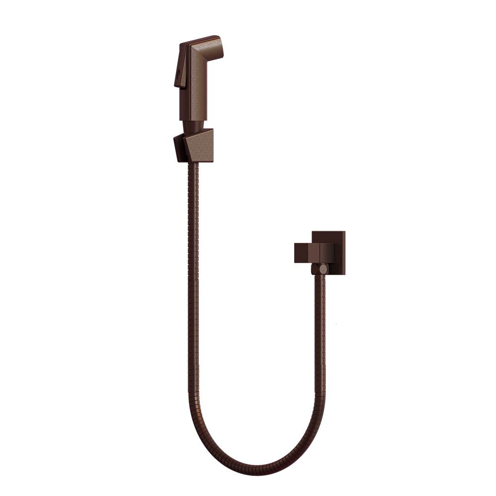 Ducha Higiênica Para Banheiro Completa Quadrado Corten 1739