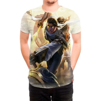 Camiseta Skin League Lol Varus Arco Celeste