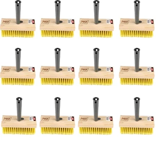 Kit 12 unidades Broxa Madeira Grande 19cmx7,6cm Max em Oferta na Shopee