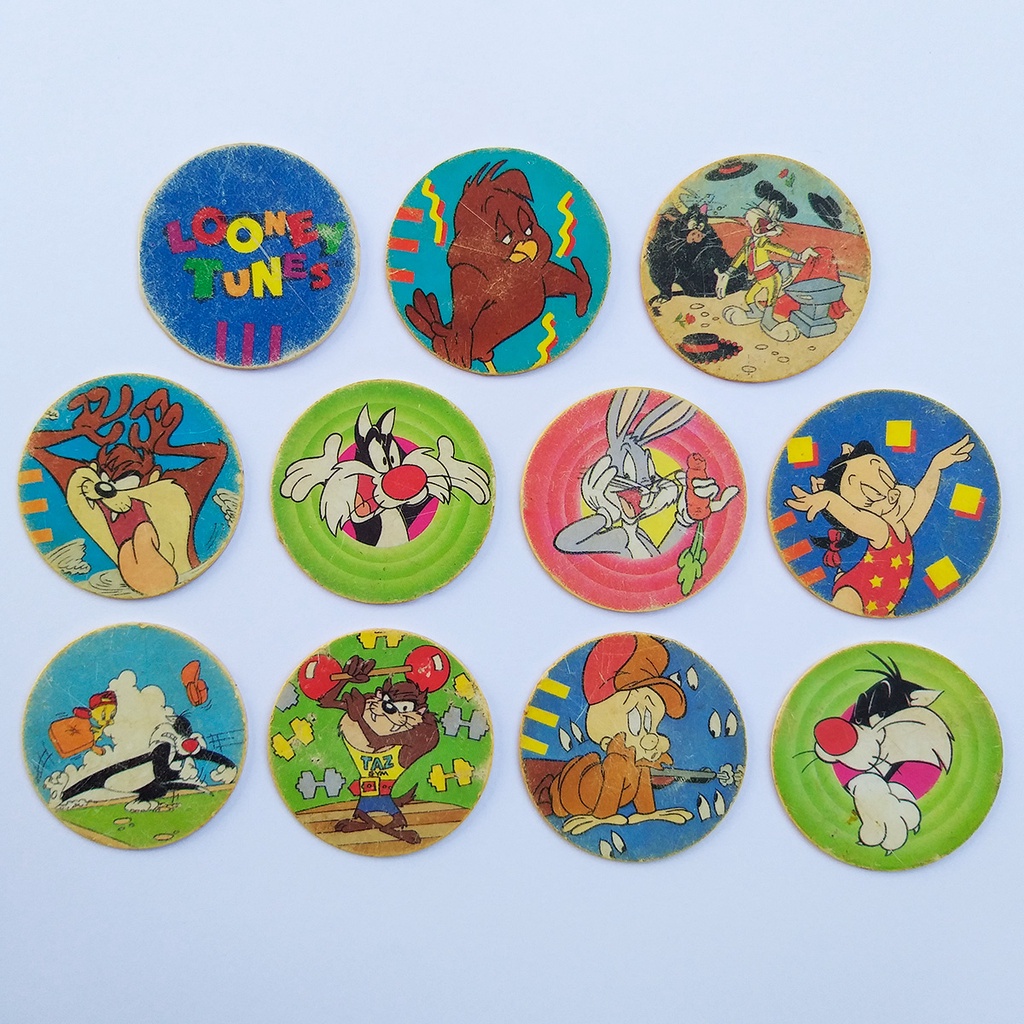 Tazos Looney Tunes Elma Chips | Shopee Brasil