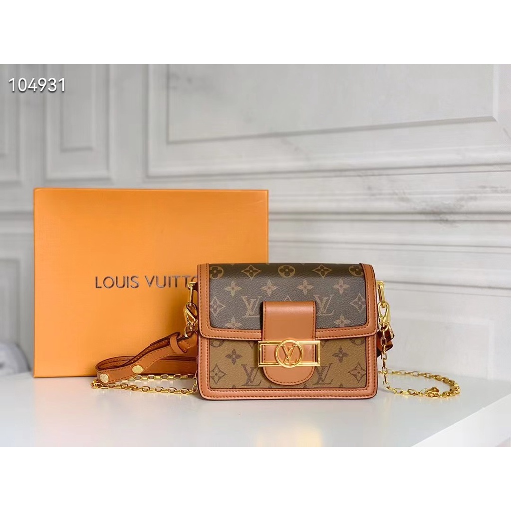 Louis Vuitton Mini Dauphine-Monogramed-M44580