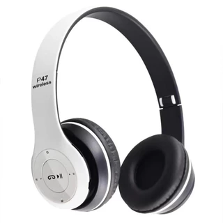 Fone P47 Headphone Sem Fio Estéreo Redução de Ruídos Bluetooth 5.0 Universal em Oferta na Shopee