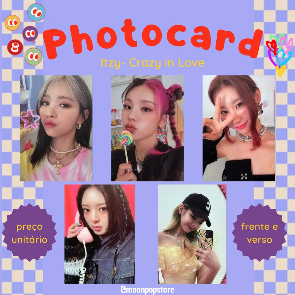 【SG Shopee イェジ】ITZY crazy in love 公式トレカ Itzy 