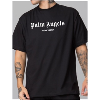 Camisa Premium – Palm Angels Oversized Branca – Nome na Gola